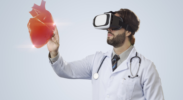 virtual reality heart